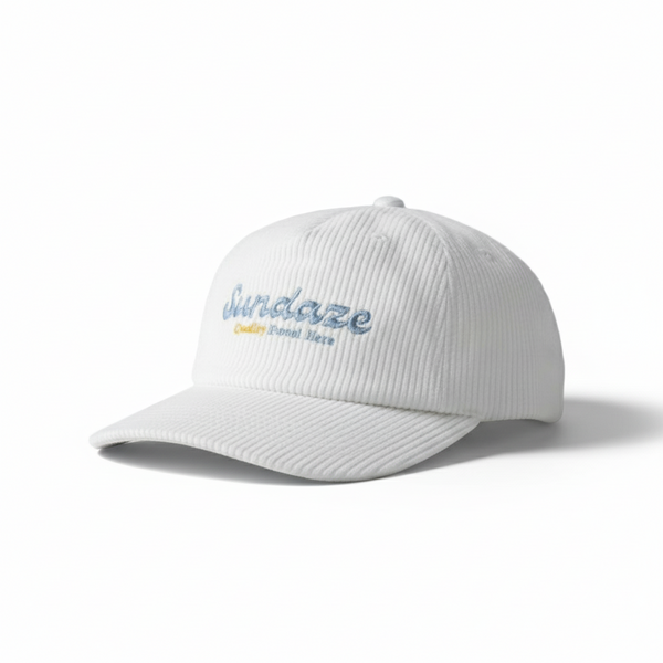 86' Corduroy White/Blue