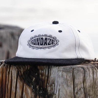 Black and White "SunWave" Corduroy Hats SOLD OUT