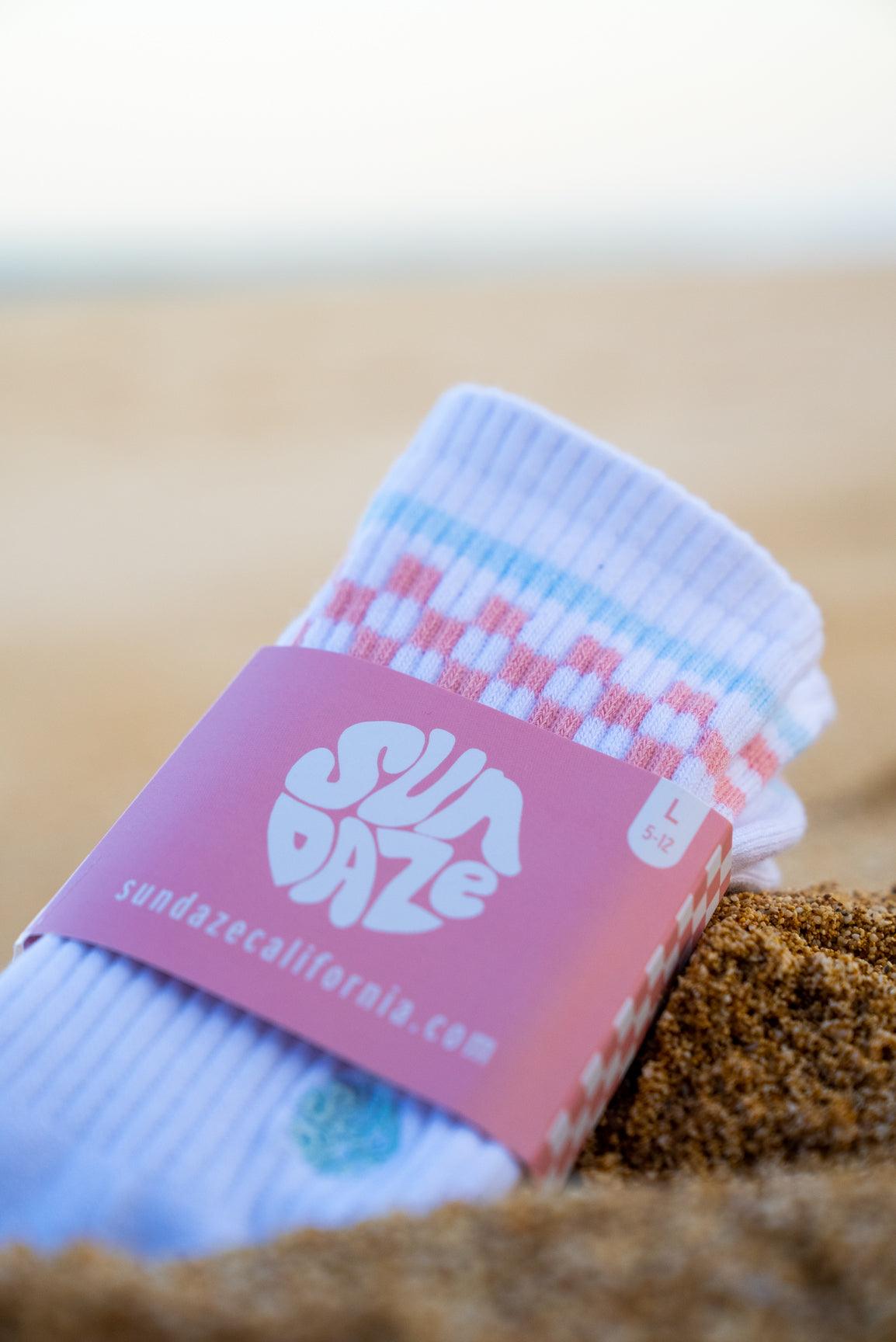 NEW - Retro Mid Cut Crew Socks - One Size Fits all