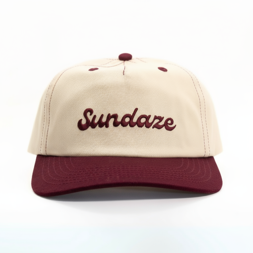 86' Retro Cotton Snapback Maroon