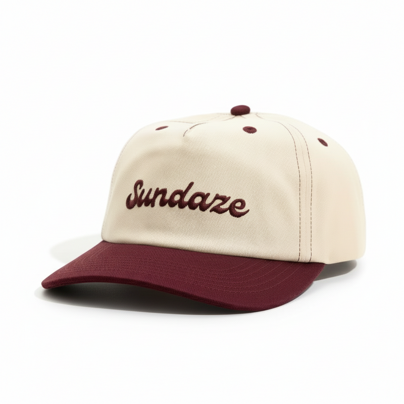 86' Retro Cotton Snapback Maroon