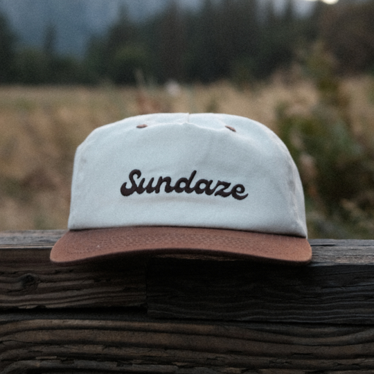 Sundaze 86' Pacific Cotton Snapback Creme/Brown