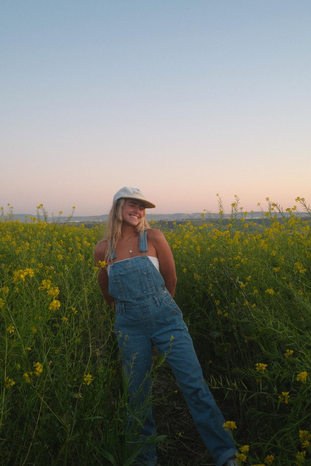 Sundaze Sunflower 86' Split 5 Panel Snapback Yellow Corduroy Hat-SOLD OUT!