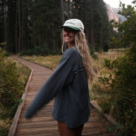 Sundaze 86' Pacific Cotton Snapback White/Green