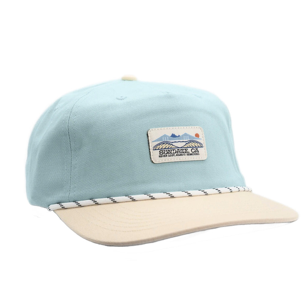 Teal and White Cotton Adventure Seeker Nylon with cord