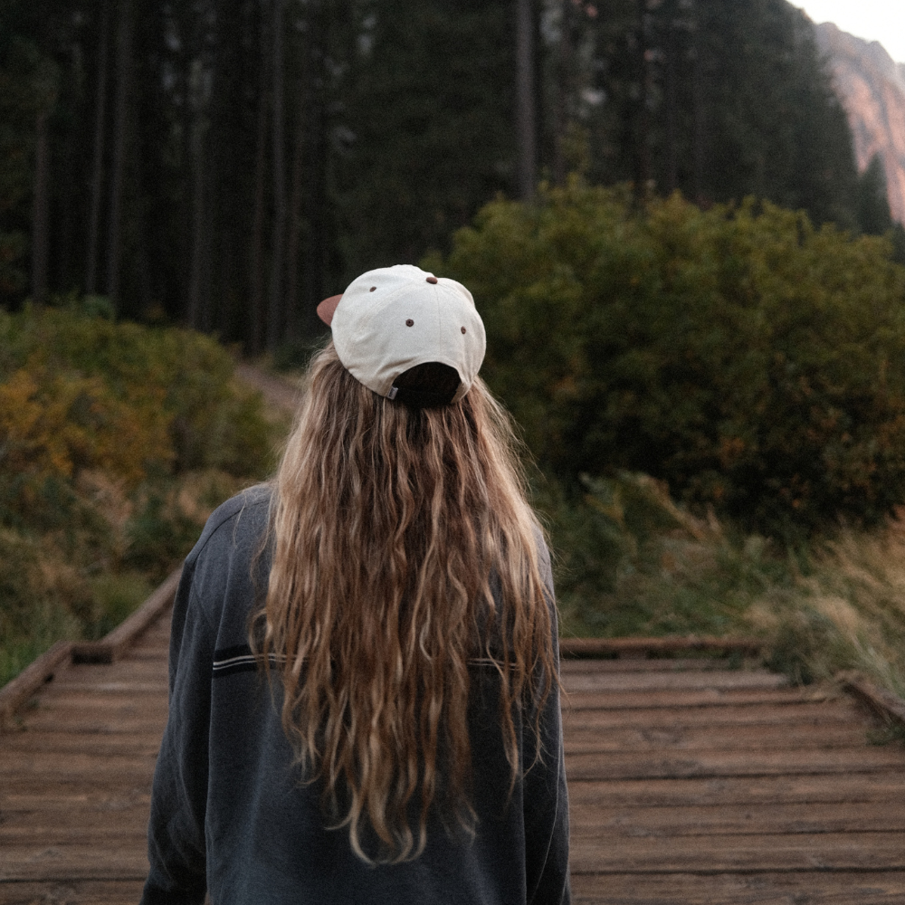 Sundaze 86' Pacific Cotton Snapback Creme/Brown