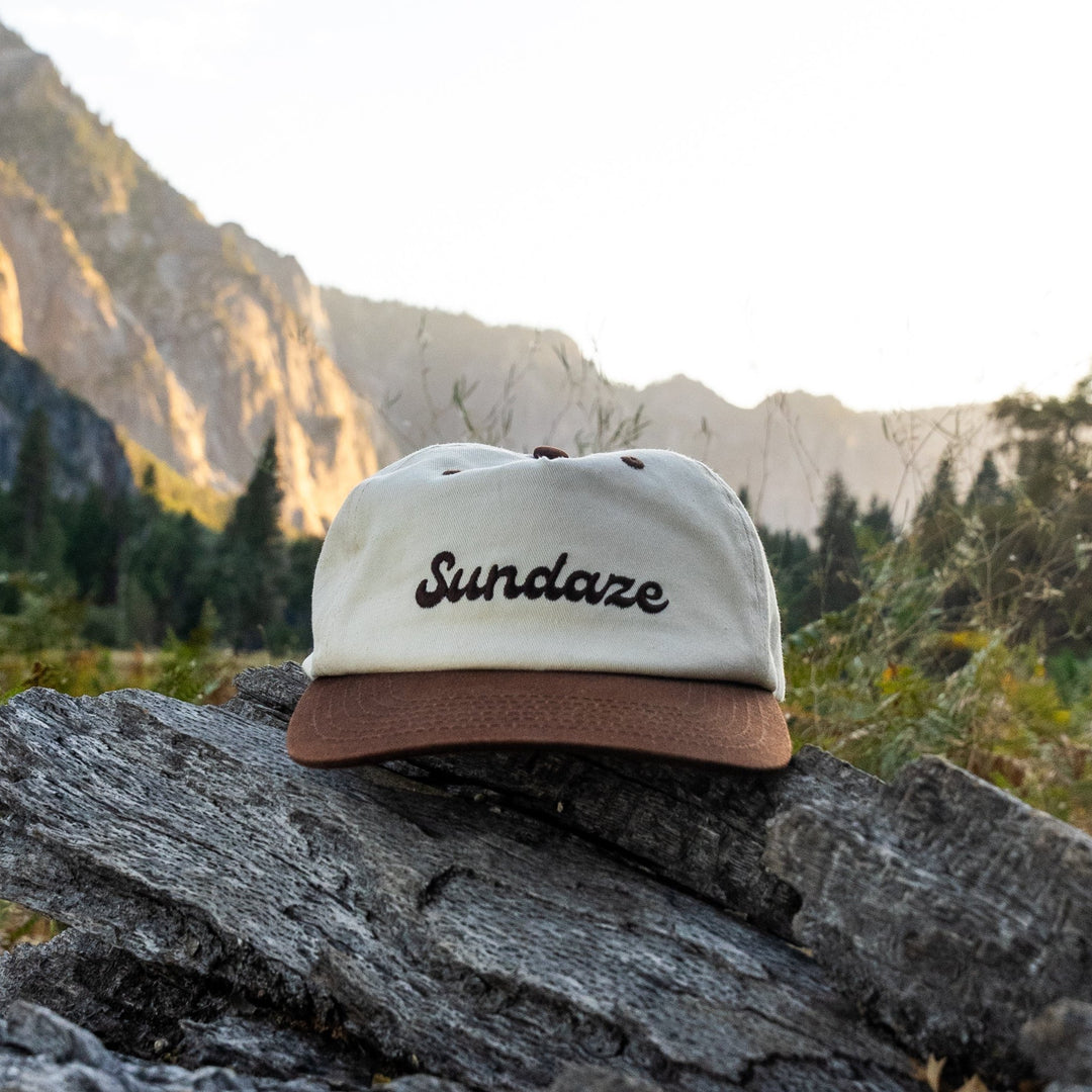 Sundaze 86' Pacific Cotton Snapback Creme/Brown