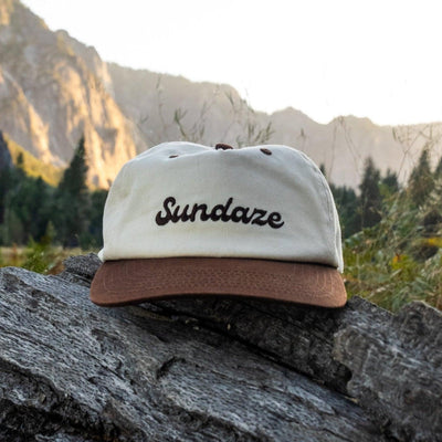 Sundaze 86' Pacific Cotton Snapback Creme/Brown