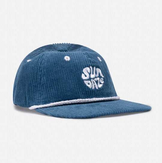 Dark Blue Corduroy | Circle 5-panel SunDaze-SunDaze California