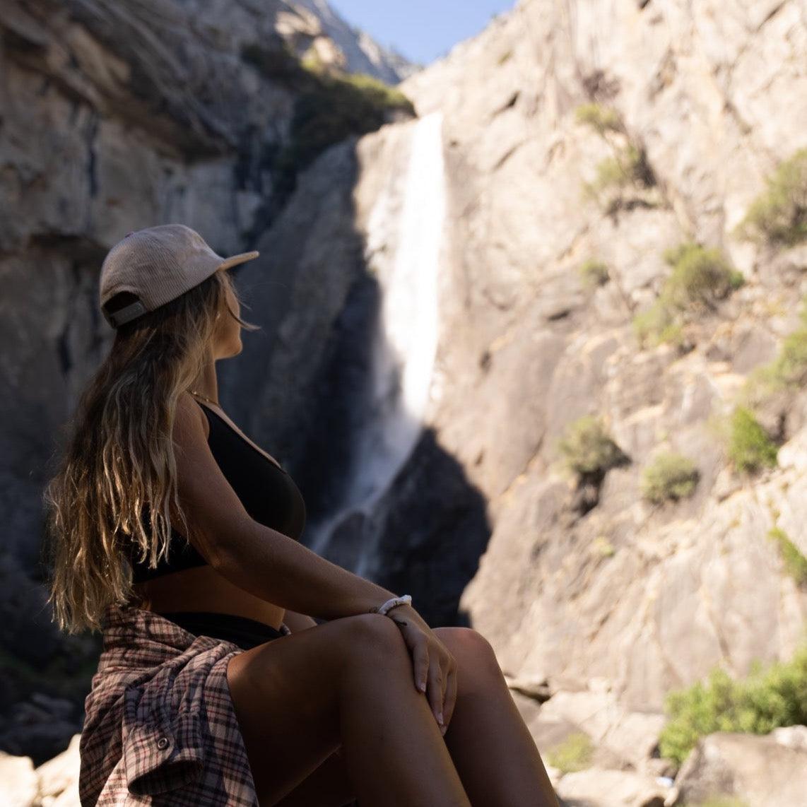 Tan Corduroy Hat | SunDaze Circle 5-panel-SunDaze California