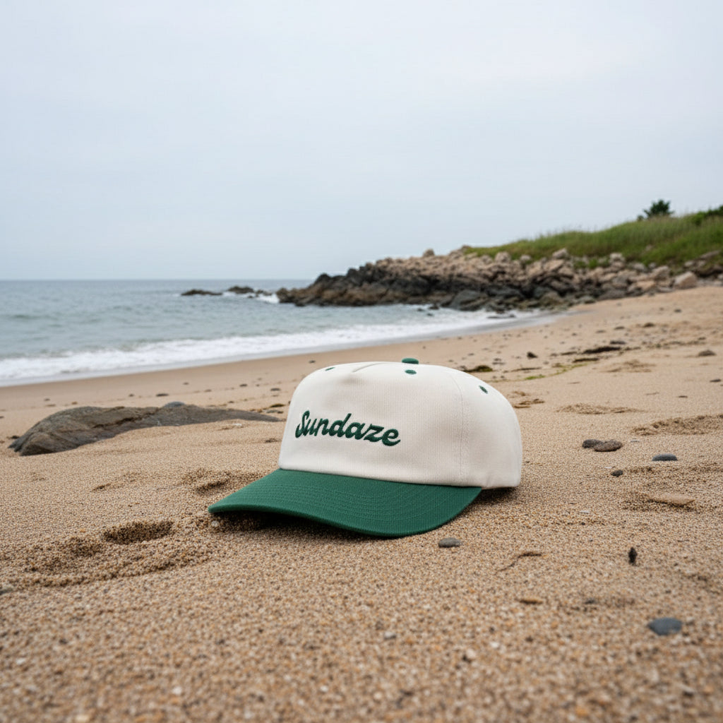 86' Pacific Cotton Snapback White/Green
