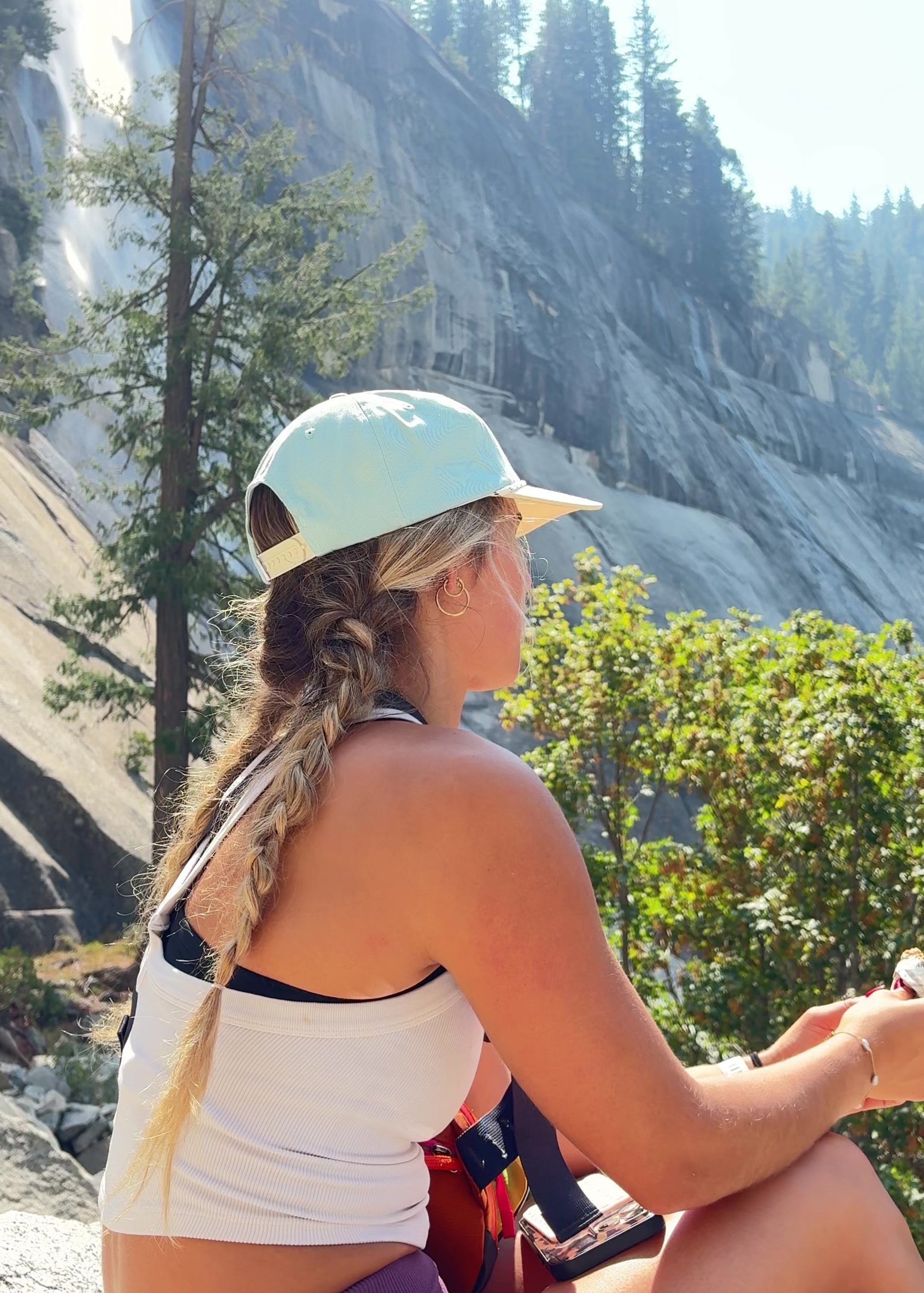 Teal and White Cotton Adventure Seeker Nylon with cord