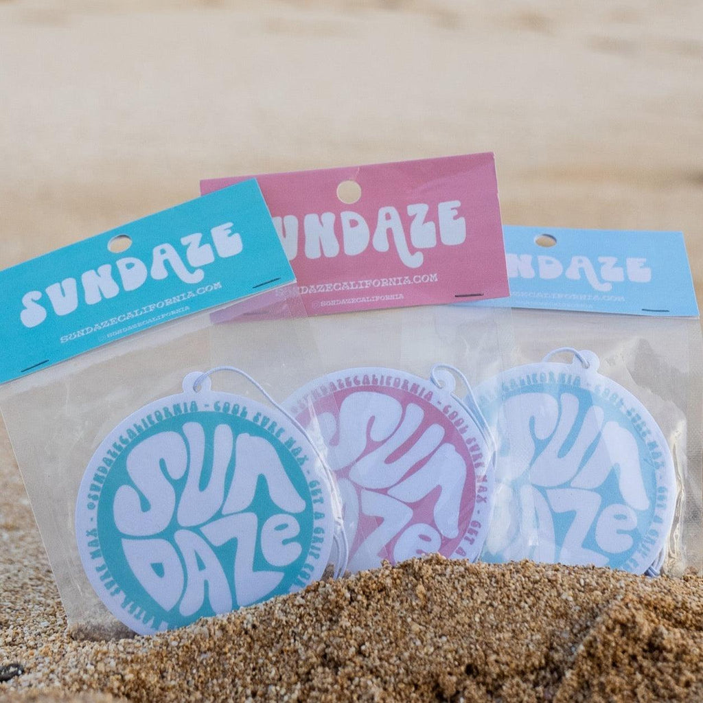 Surf Wax 3 Pack of Air Fresheners SunDaze-SunDaze California