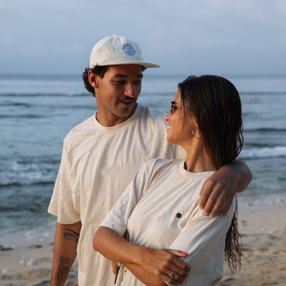 White Out Corduroy SunDaze Circle 5-panel